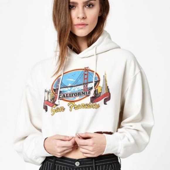 Brandy Melville Tops - Brandy Melville J. Galt Sweatshirt Hoodie